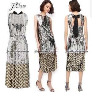 Jcrew Sequined dress